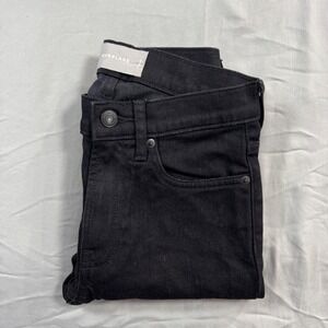 Everlane The Original Cheeky Ankle Jeans Women's 24 Regular Low Rise Black